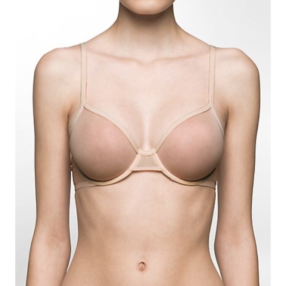 30B SHEER MARQUISETTE UNLINED DEMI BRA
